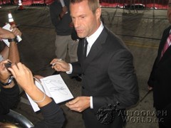 signing photo