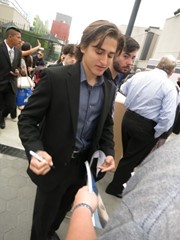 signing photo