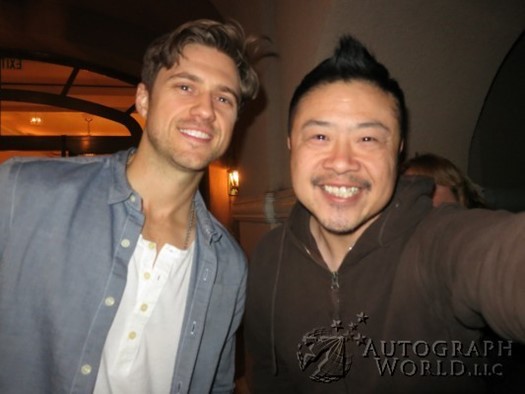 Aaron Tveit autograph