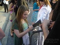 signing photo