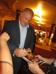signing photo