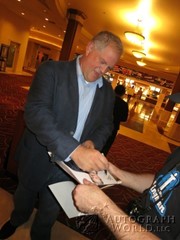 signing photo