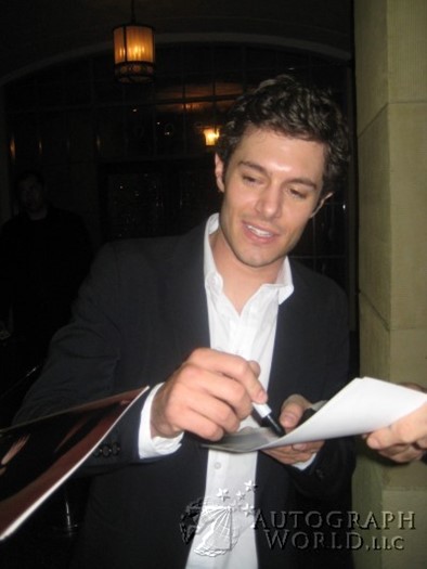 Adam Brody autograph