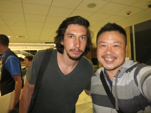 Adam Driver autograph