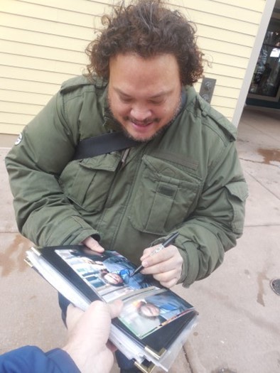 Adrian Martinez autograph