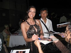 signing photo