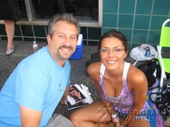 signing photo