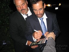 signing photo