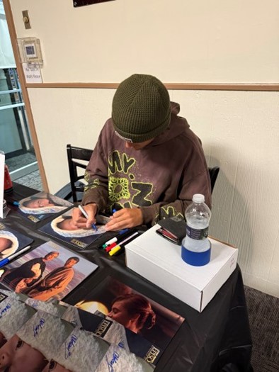 Aidan Barton autograph