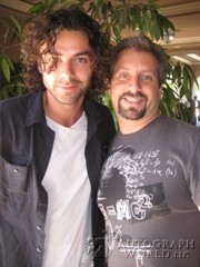 signing photo