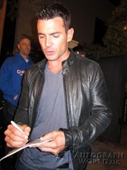 signing photo