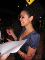 signing photo