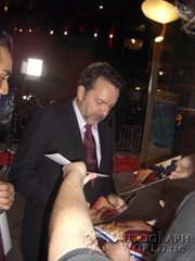 signing photo