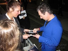 signing photo