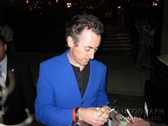 signing photo