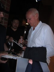 signing photo