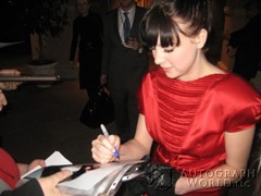 signing photo