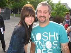 signing photo
