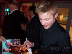 signing photo