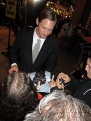signing photo