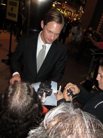 Alexander Skarsgard autograph