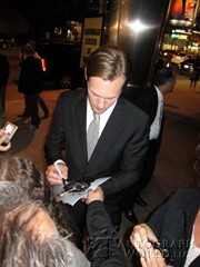 signing photo