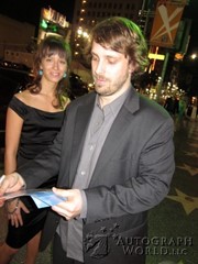 signing photo