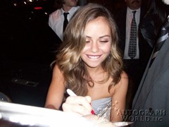 signing photo