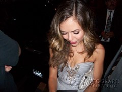 signing photo