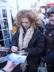 signing photo