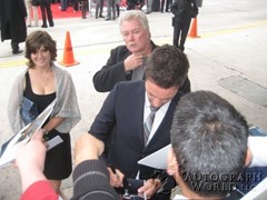signing photo