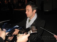 signing photo