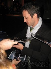 signing photo