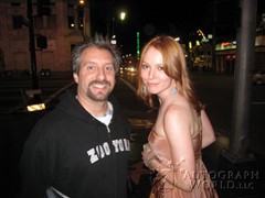 signing photo
