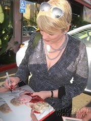 signing photo