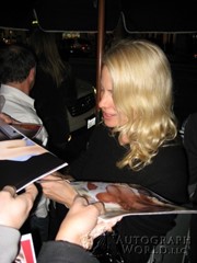 signing photo