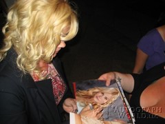 signing photo