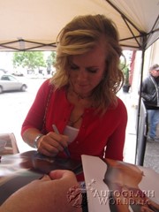 signing photo