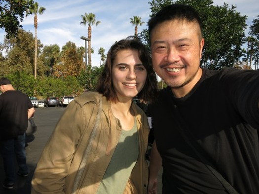 Ally Ioannides autograph