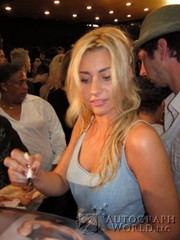 signing photo