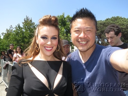 Alyssa Milano autograph