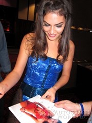 signing photo