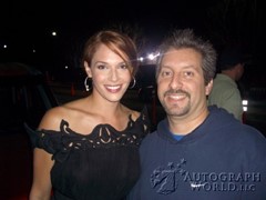 signing photo