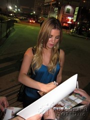 signing photo