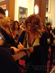 signing photo