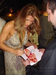 signing photo