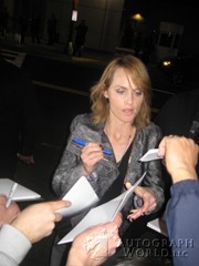 signing photo