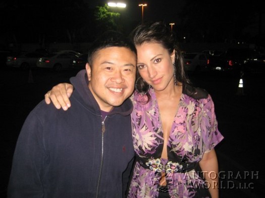 America Olivo autograph