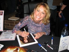signing photo