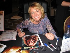 signing photo